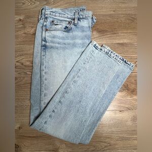 Outerknown Light Blue Slim Straight Jeans